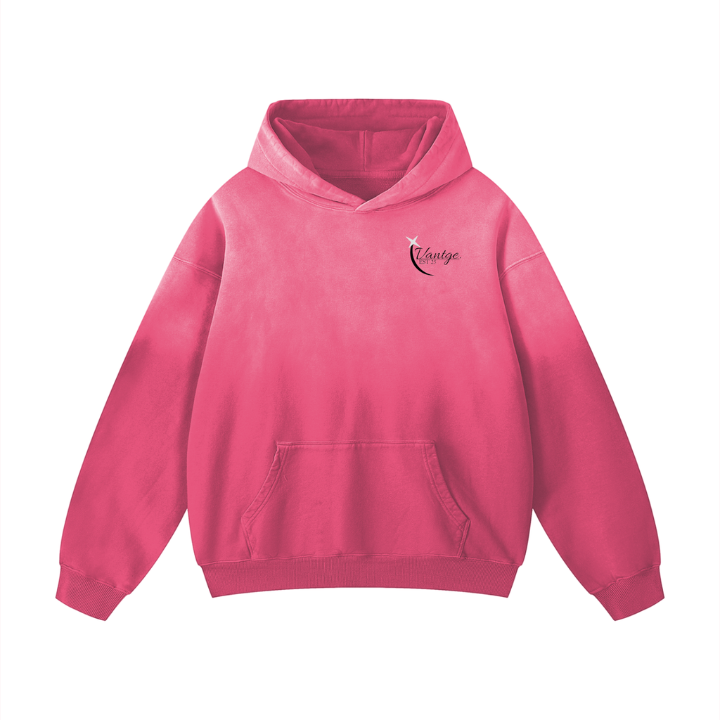 Vantage moon-Heavyweight Sunfade Oversized Hoodie