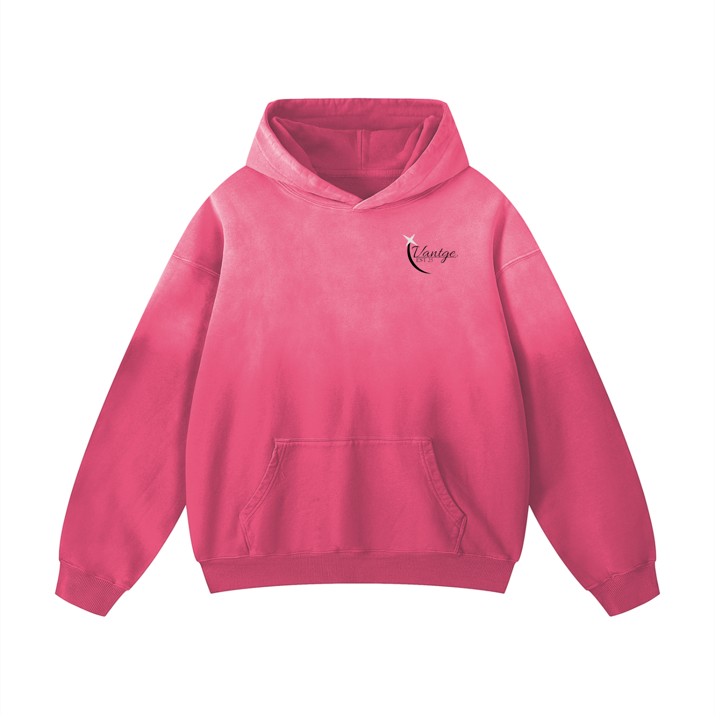 Vantage moon-Heavyweight Sunfade Oversized Hoodie