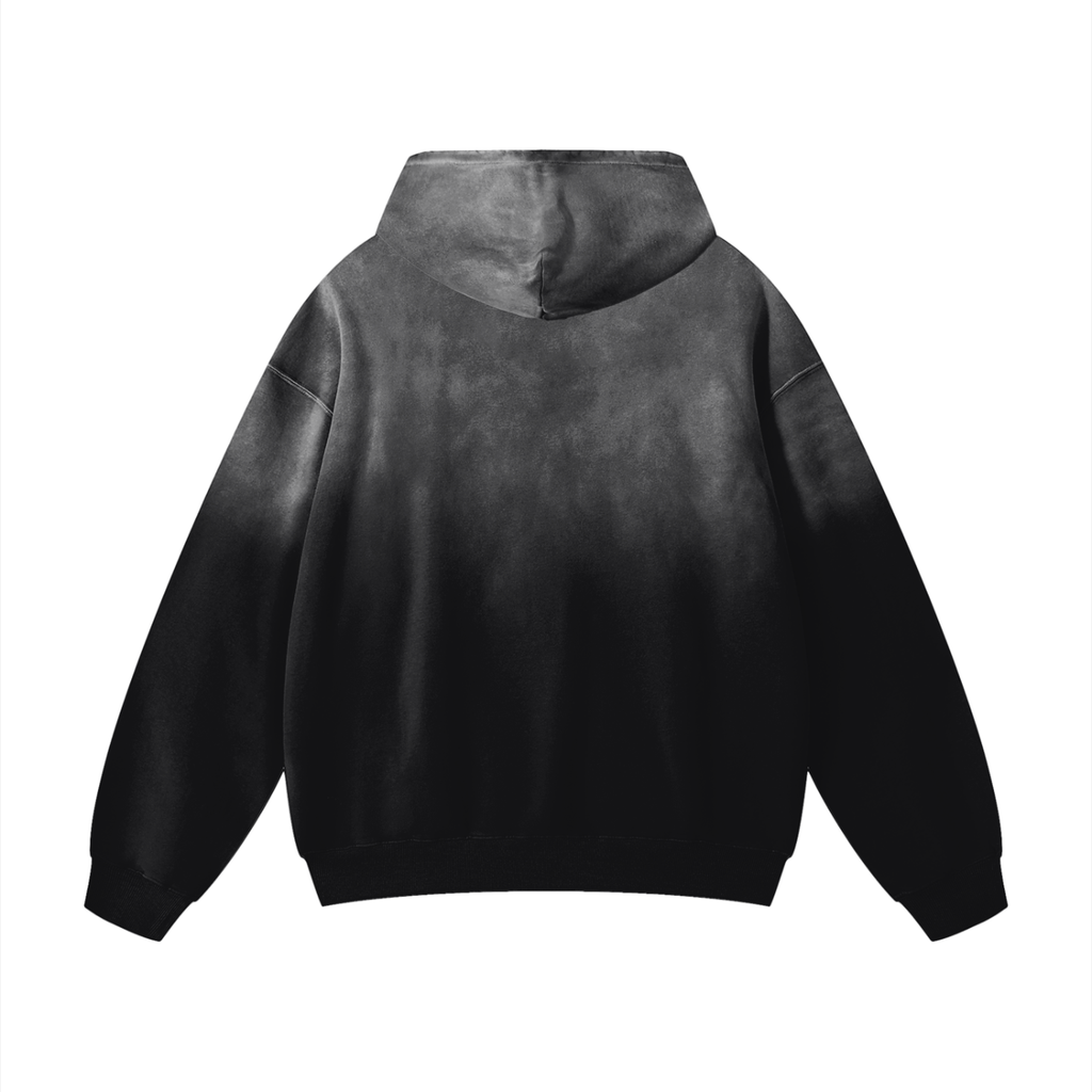 Vantage moon-Heavyweight Sunfade Oversized Hoodie