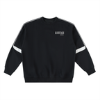 VANTAGE rose -Oversized Crewneck Taped Sweatshirt