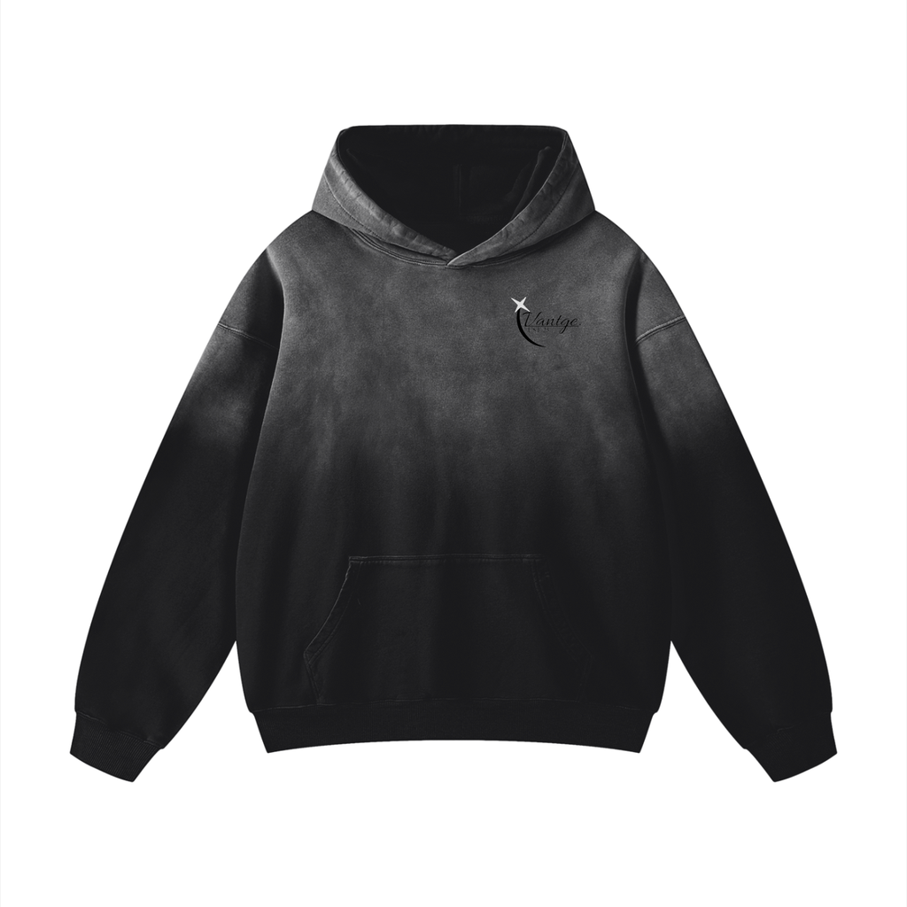 Vantage moon-Heavyweight Sunfade Oversized Hoodie